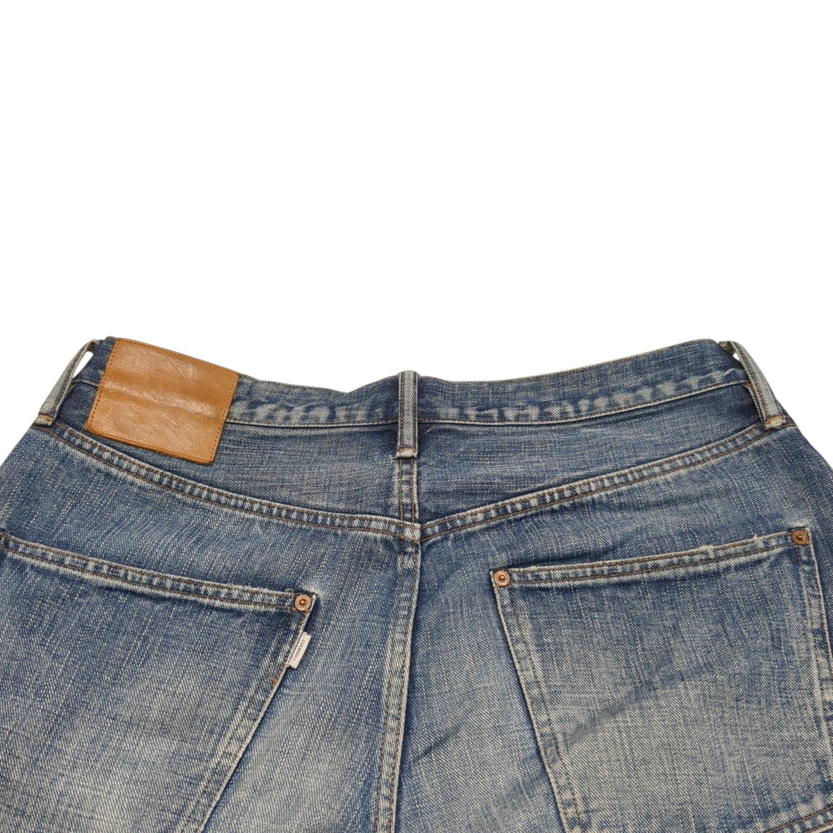 faded modern denim wideデニムパンツ