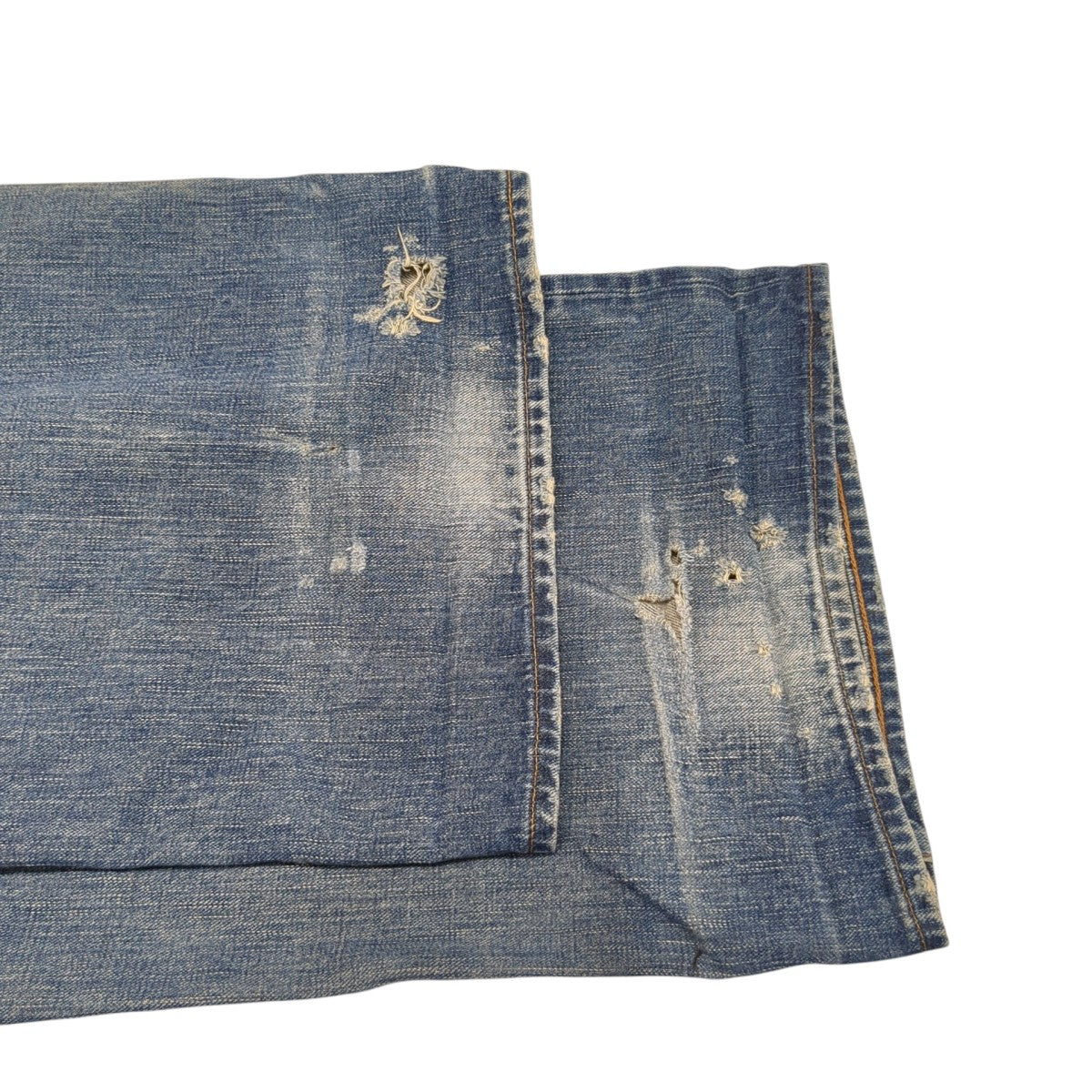 faded modern denim wideデニムパンツ