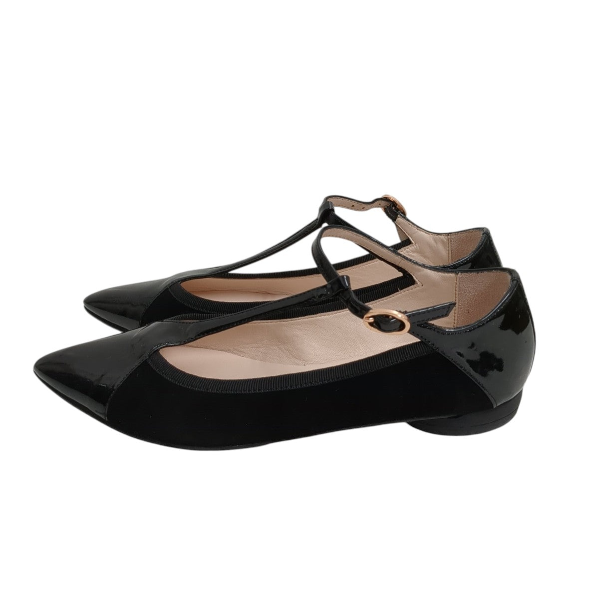 T-strap shoeパンプス