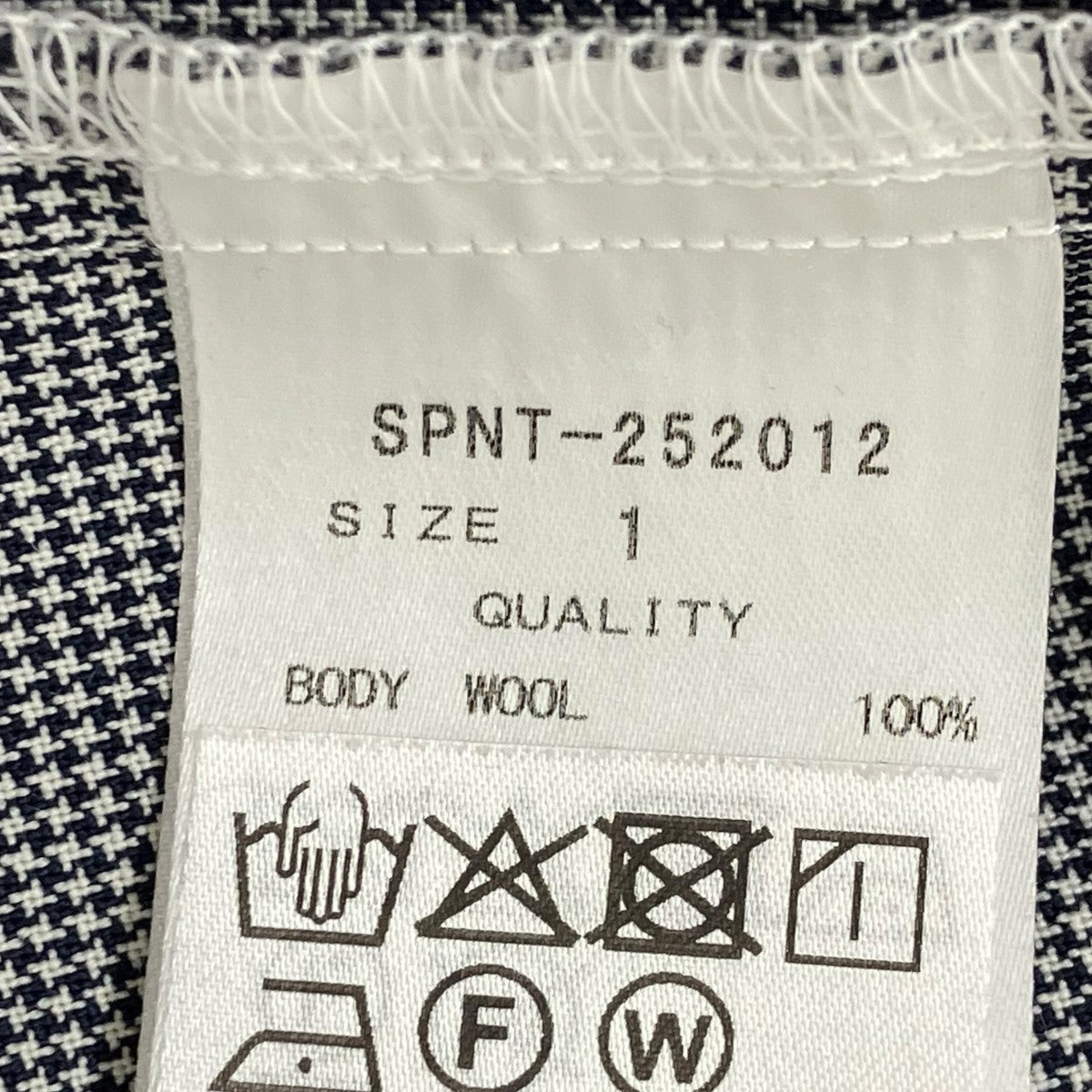 WASHABLE SUMMER WOOL POLO SHIRTプルオーバーシャツSPNT-252012