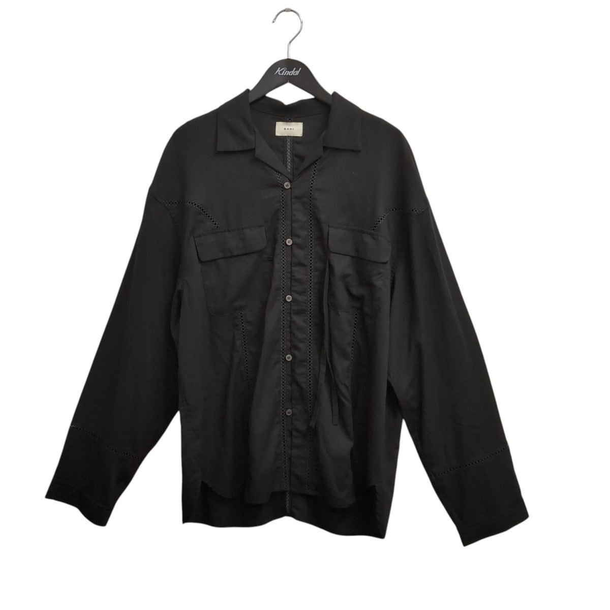 25SSNOBILITY OPEN COLLAR SHIRTシャツ25KO-SS13