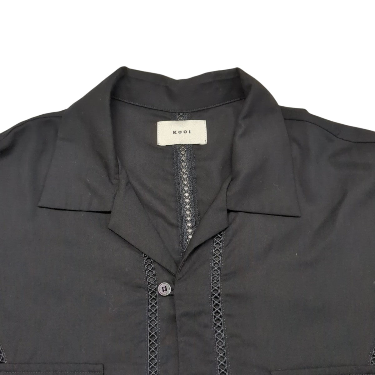 25SSNOBILITY OPEN COLLAR SHIRTシャツ25KO-SS13