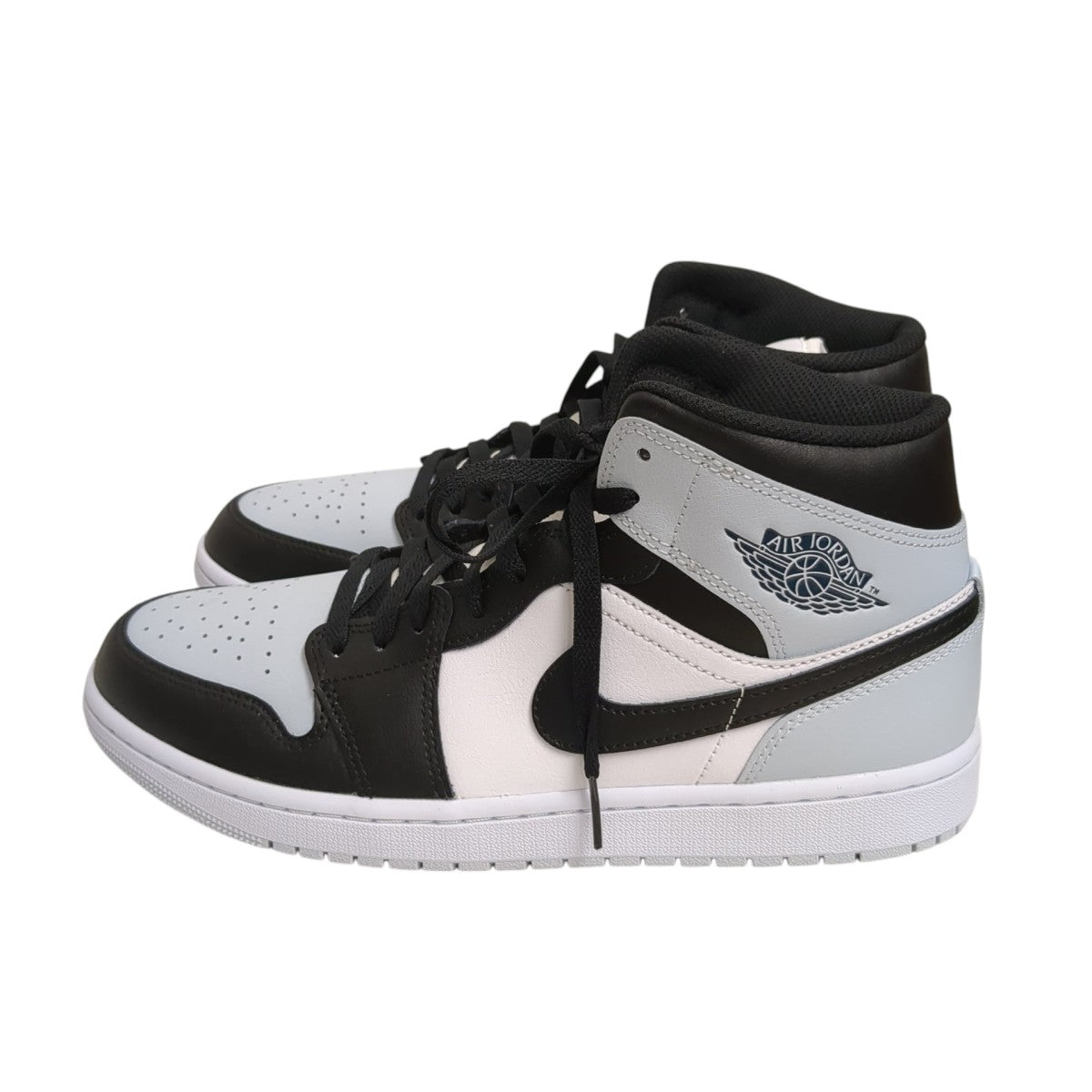 AIR JORDAN 1 MID blk squadron blue-aura-whtスニーカーDQ8426-002