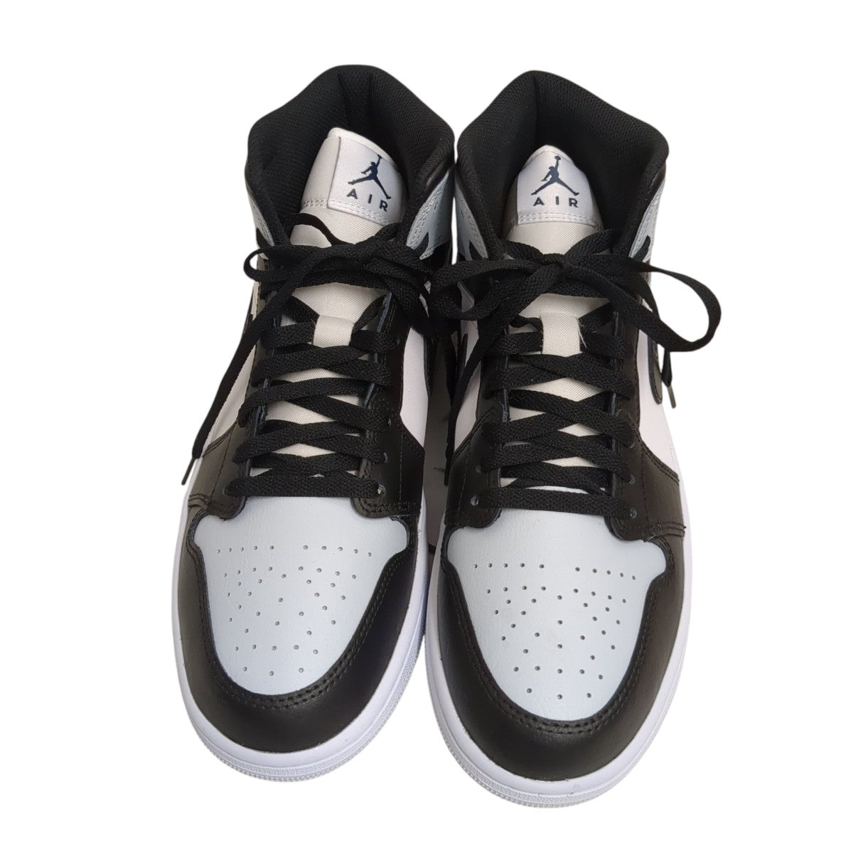AIR JORDAN 1 MID blk squadron blue-aura-whtスニーカーDQ8426-002