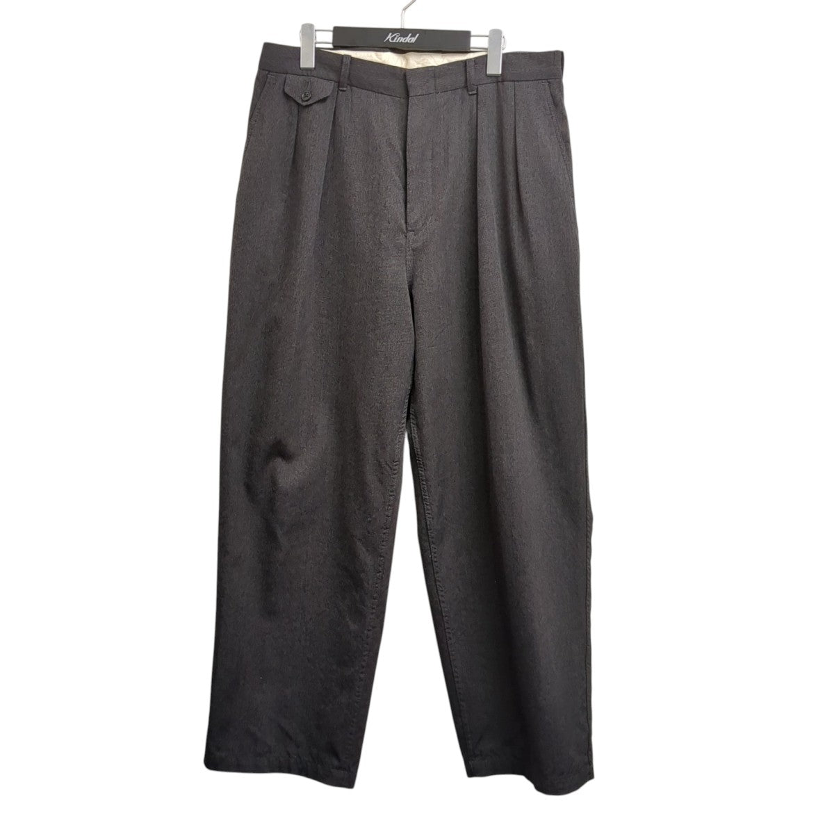 Wool Gabardine Pleat PantsスラックスS25FC051