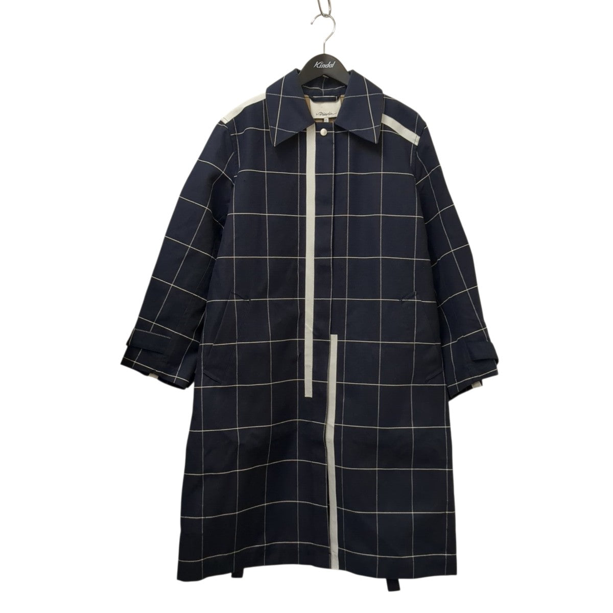 3．1 phillip lim チェックコート 古着・中古-1枚目のアイテム画像