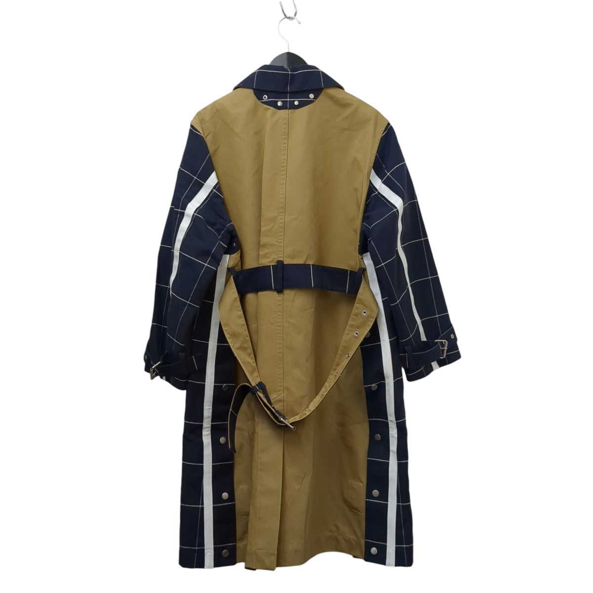 3．1 phillip lim チェックコート 古着・中古-3枚目のアイテム画像