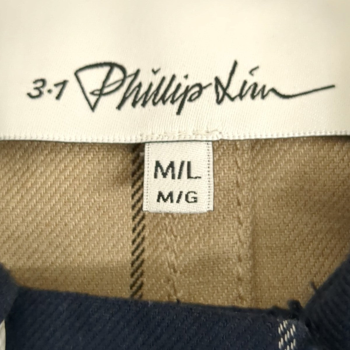 3．1 phillip lim チェックコート 古着・中古-7枚目のアイテム画像