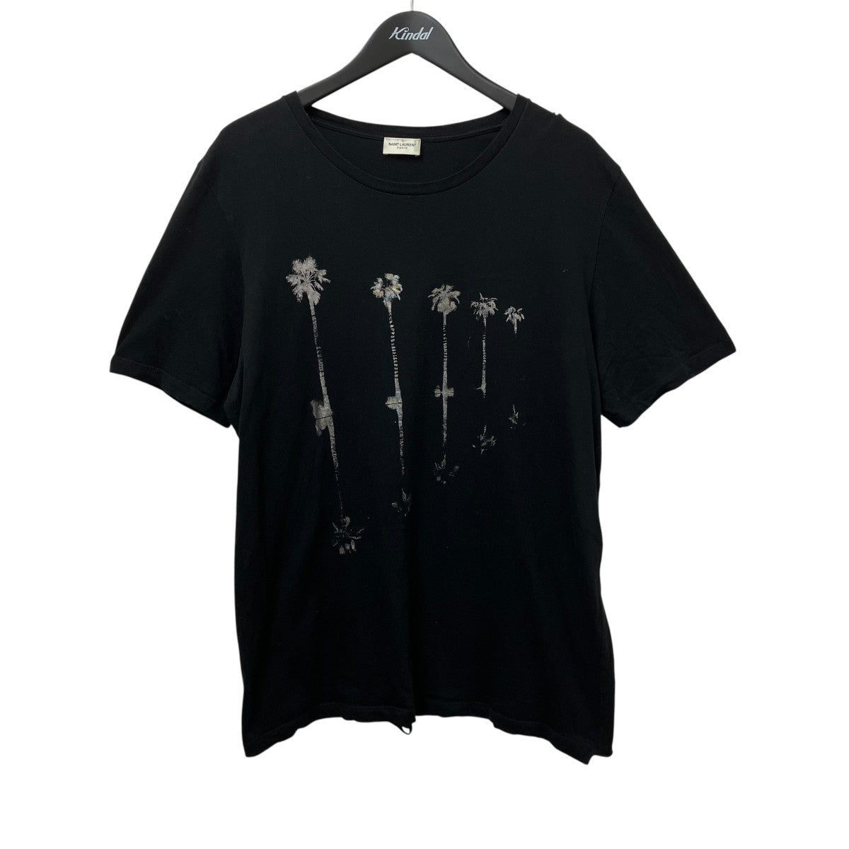Saint Laurent Paris Palm TreeTシャツ582198 古着・中古-1枚目のアイテム画像