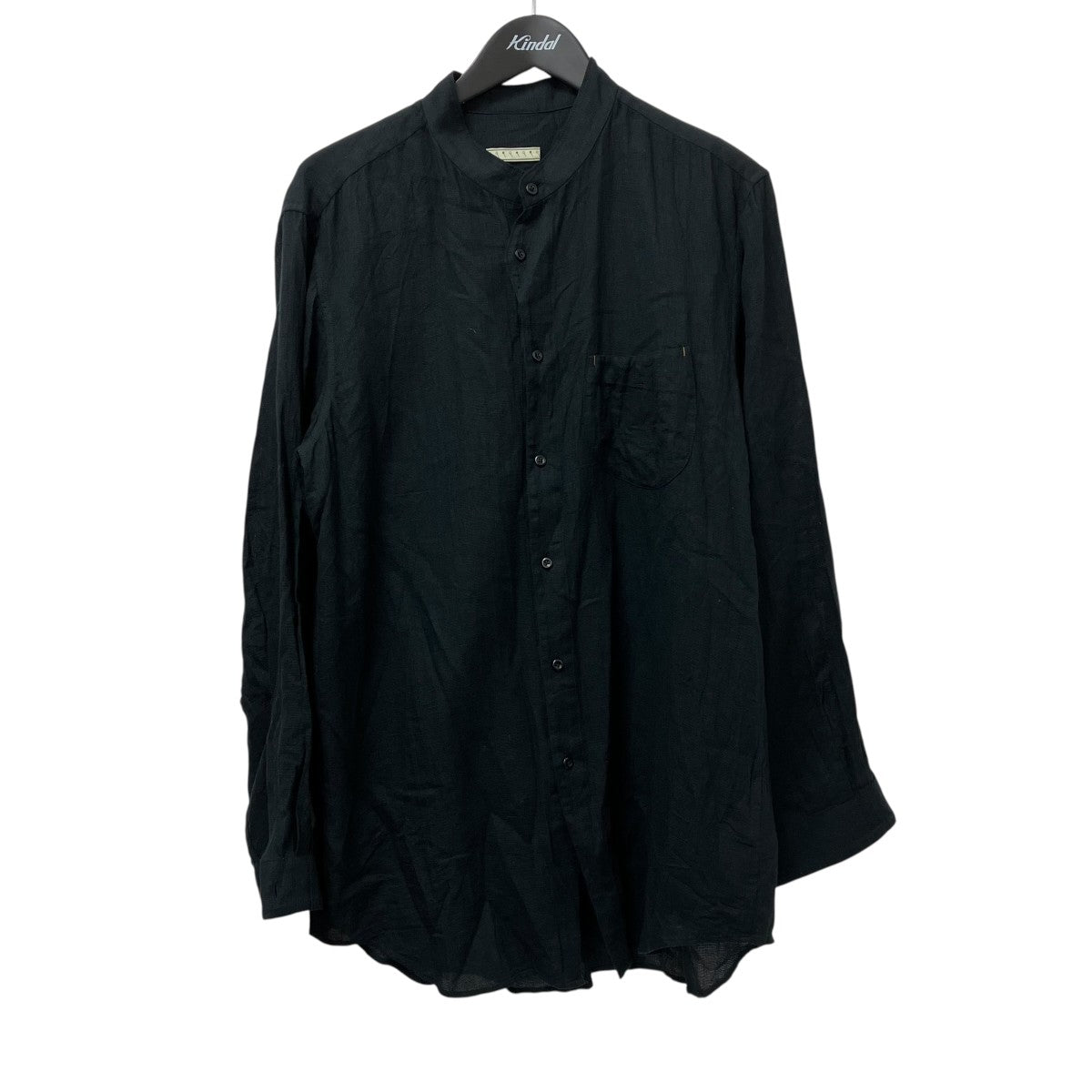 Panama Cotton Stand Collar Shirtシャツ141ST-SH05-VIN4