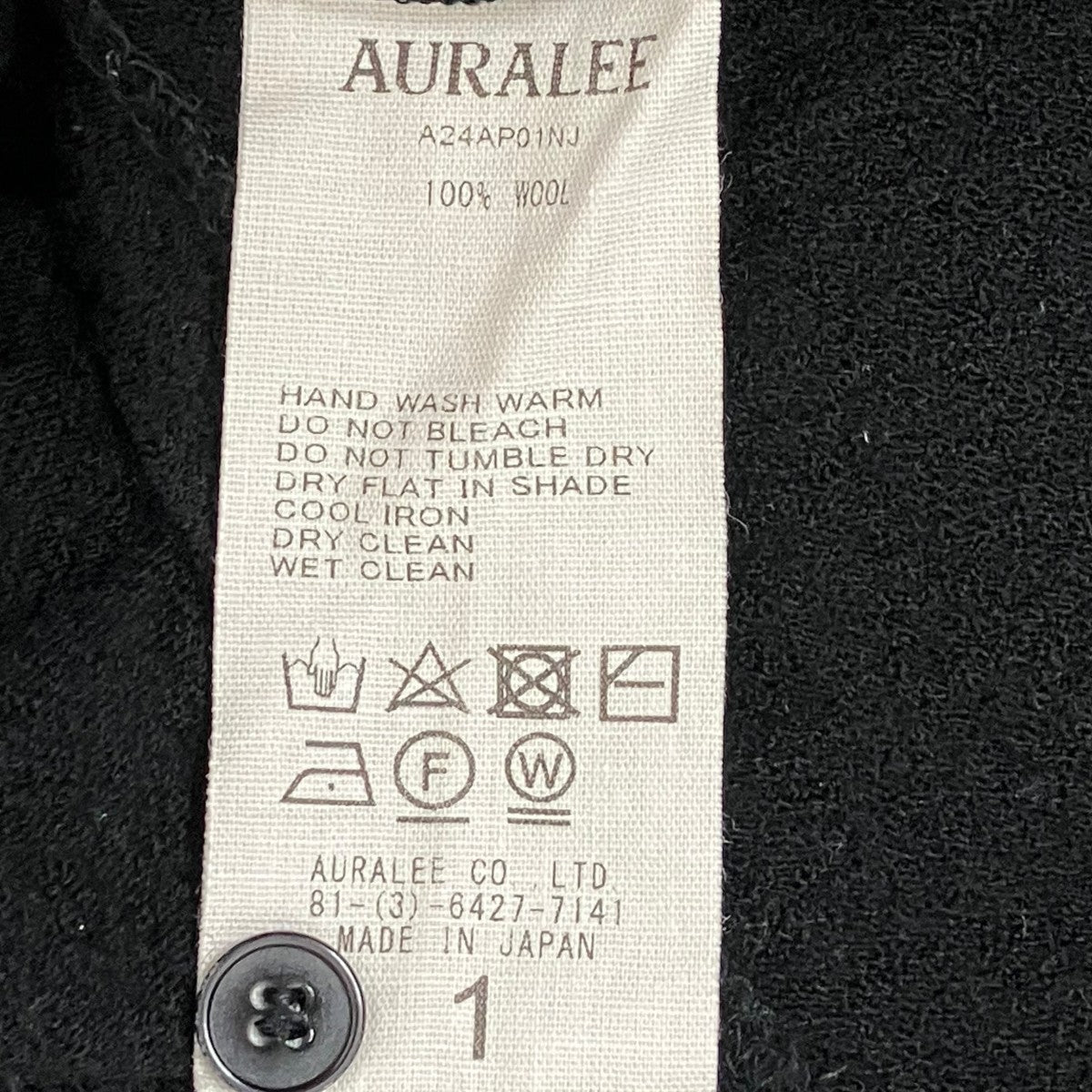 WOOL AMUNZEN POLOポロシャツA24AP01NJ