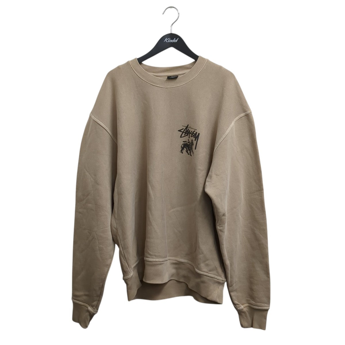 Rasta Lion Pigment Dyed Crewトレーナー