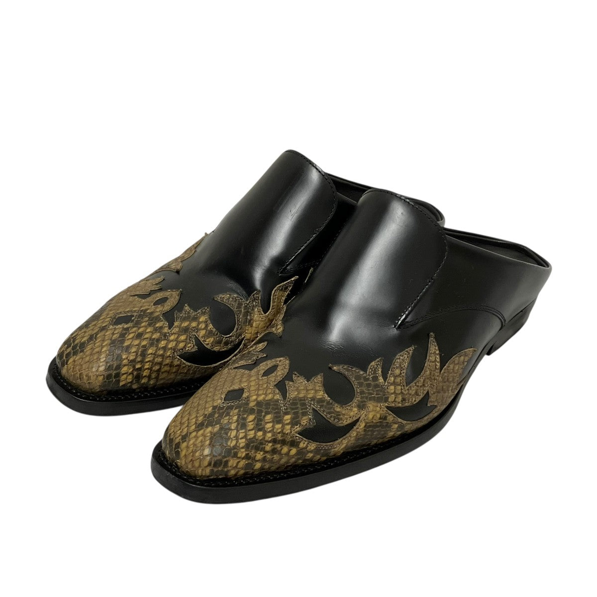 23SSCOWBOY MULESスリッポンDU559