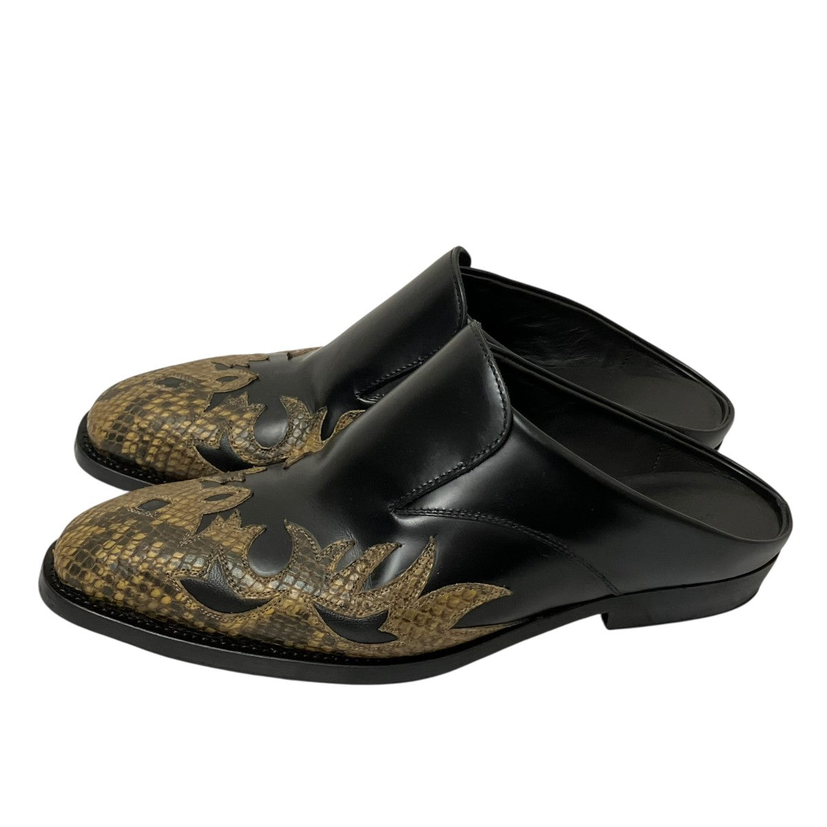 23SSCOWBOY MULESスリッポンDU559