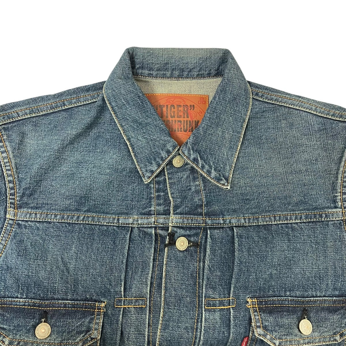 1507 TIGER PRESHRUNKデニムジャケット