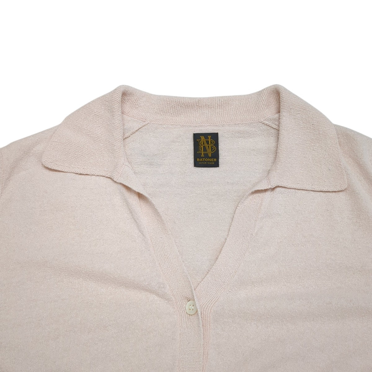 REVIVAL SOFT SILK POLO CARDIGANカーディガンBN-26SL-034