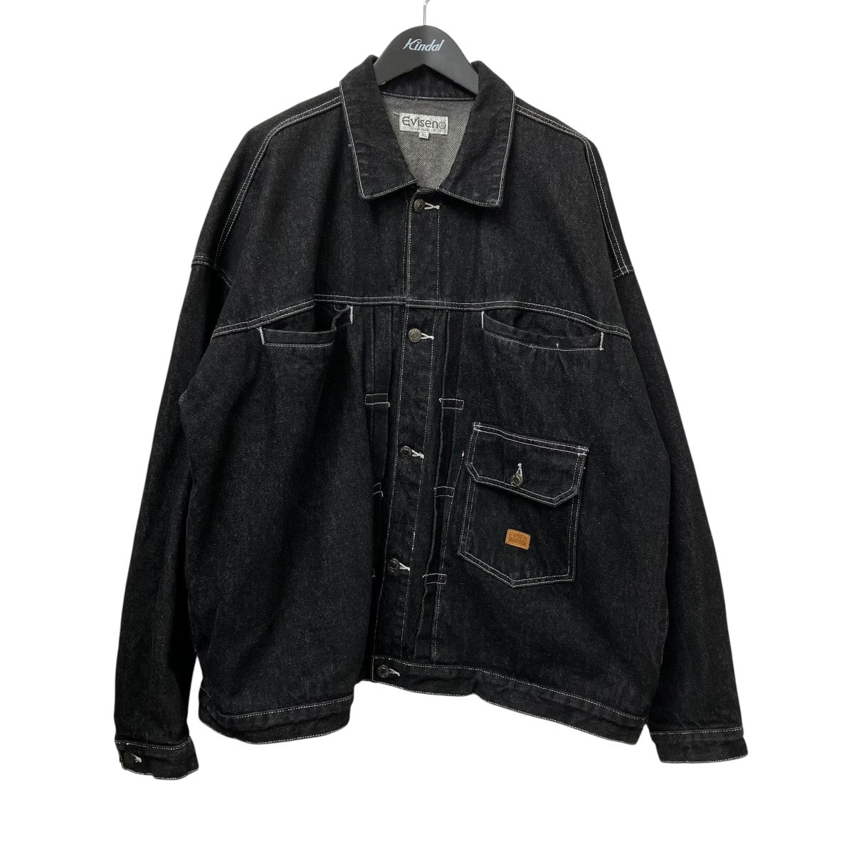 EVISEN デニムジャケット 古着・中古-1枚目のアイテム画像