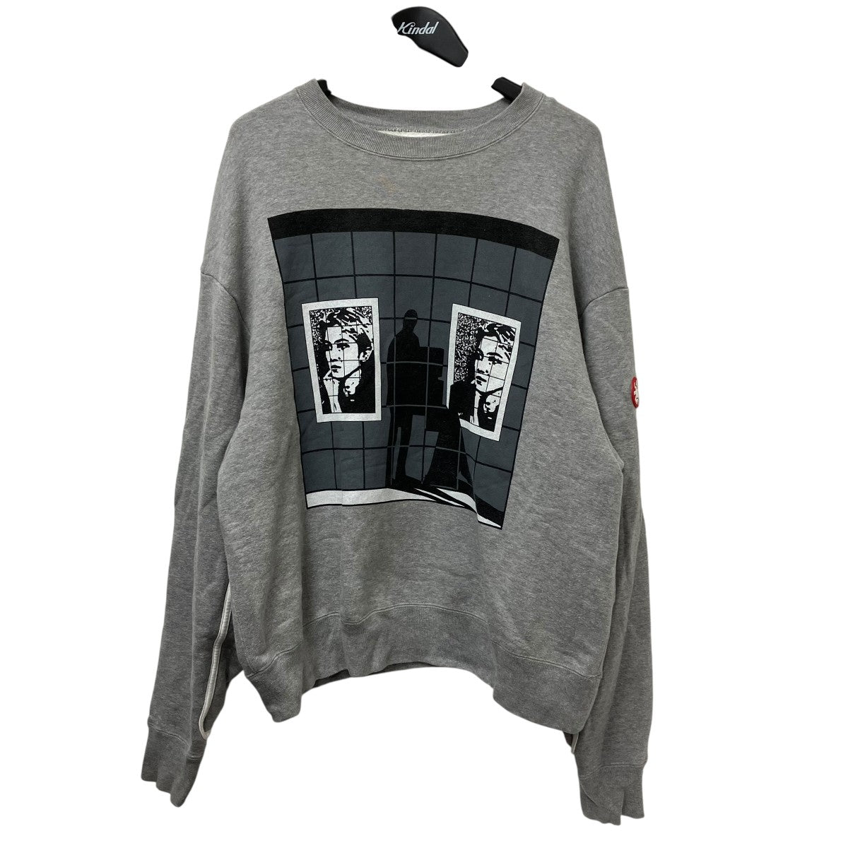 UNBALANCE BEHIND CREW NECKグラフィッククルーネックスウェットs18248
