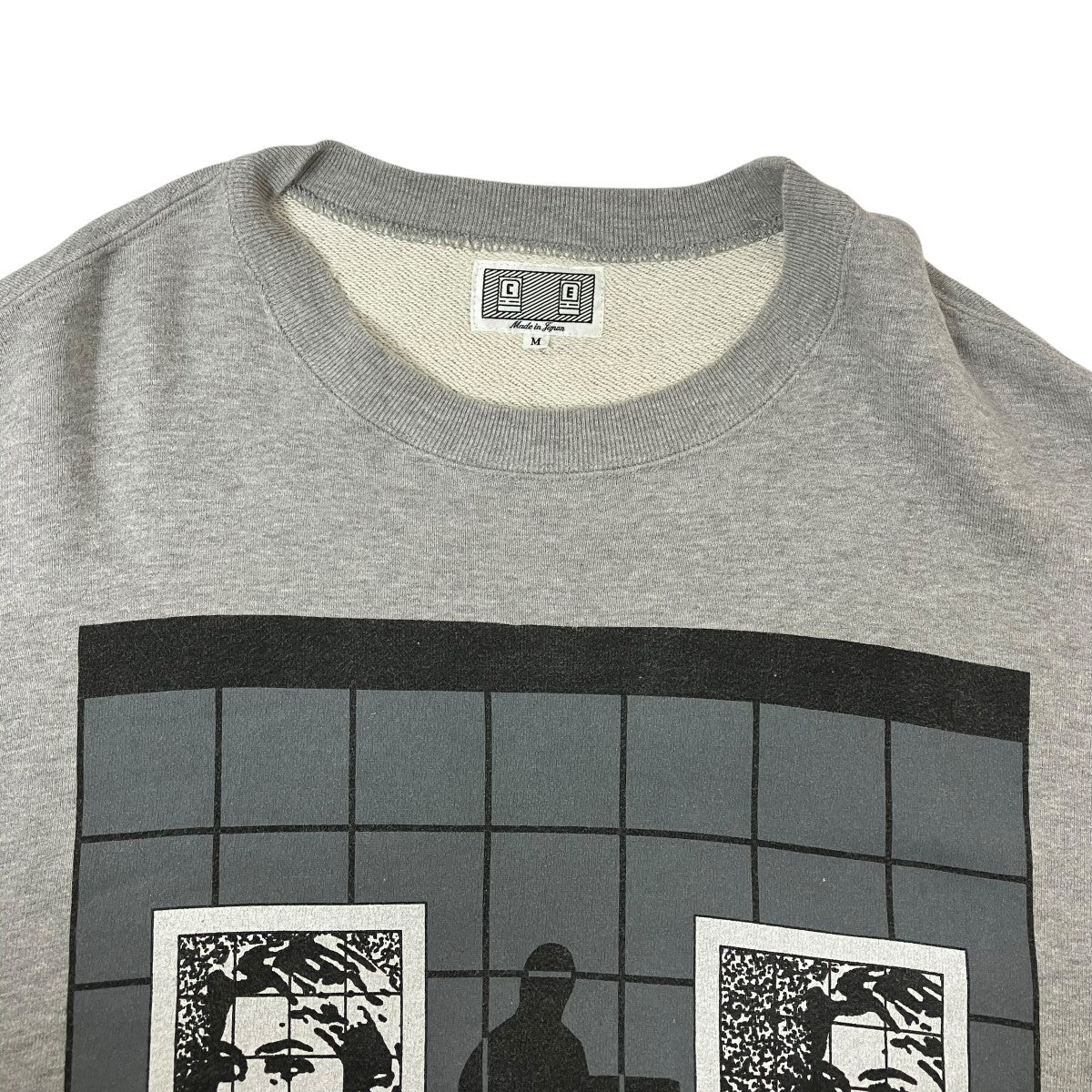 UNBALANCE BEHIND CREW NECKグラフィッククルーネックスウェットs18248