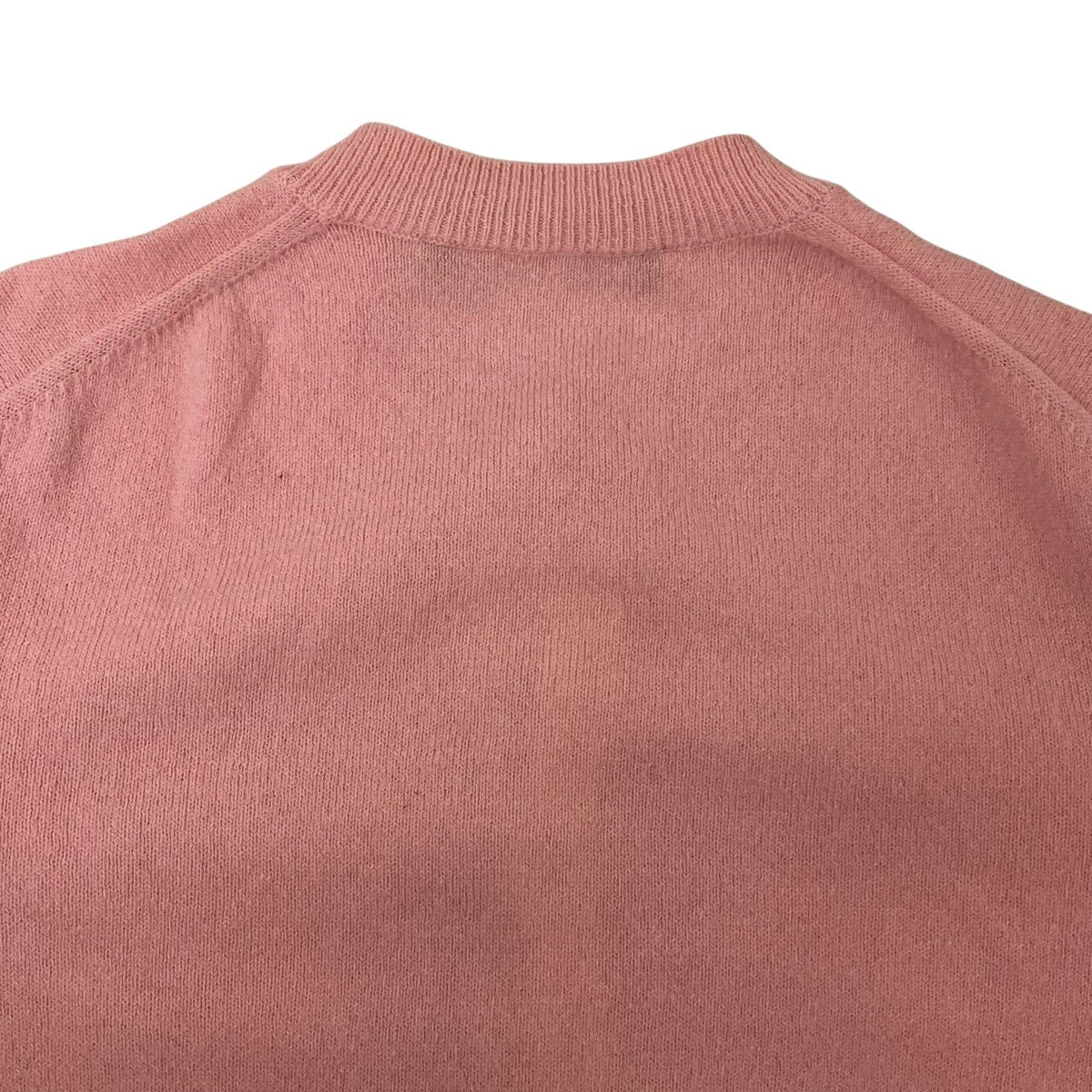 ACNE STUDIOS フェイスロゴクルーネック薄手カーディガンFA-WN-KNIT000003 古着・中古-4枚目のアイテム画像
