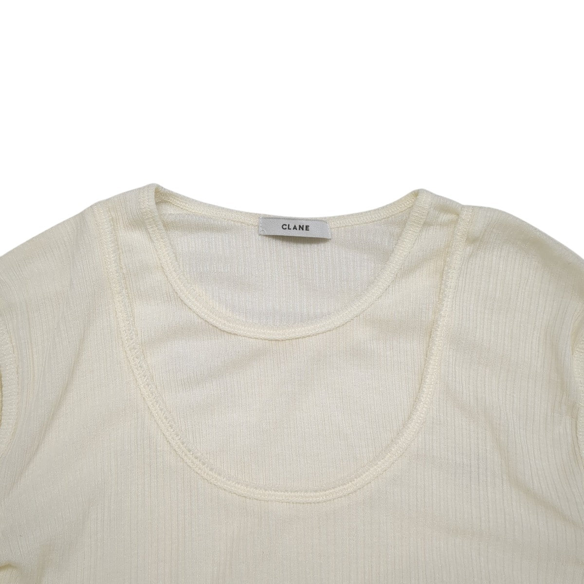 LAYERED SHOULDER CUT TOPS長袖カットソー19105-1362