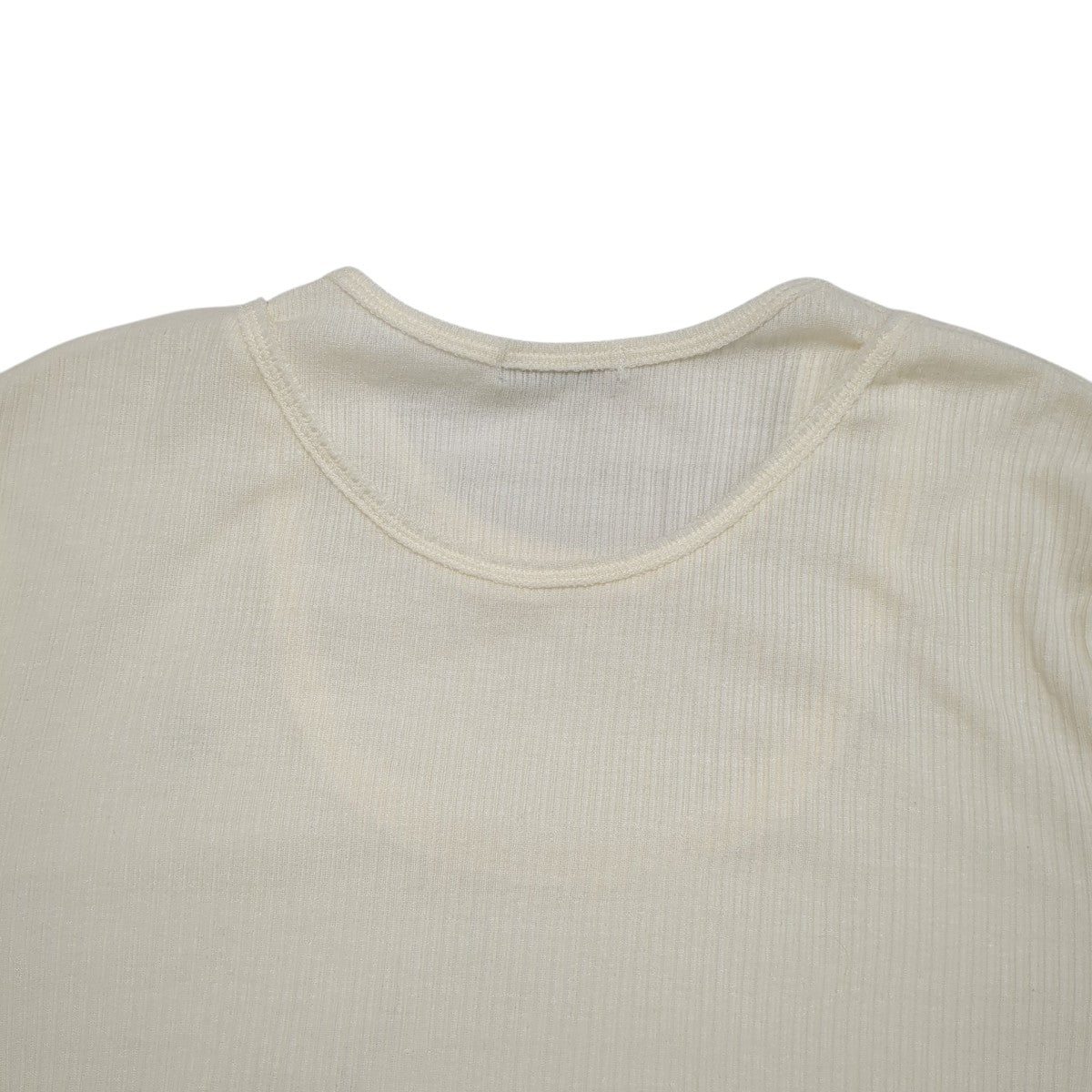 LAYERED SHOULDER CUT TOPS長袖カットソー19105-1362