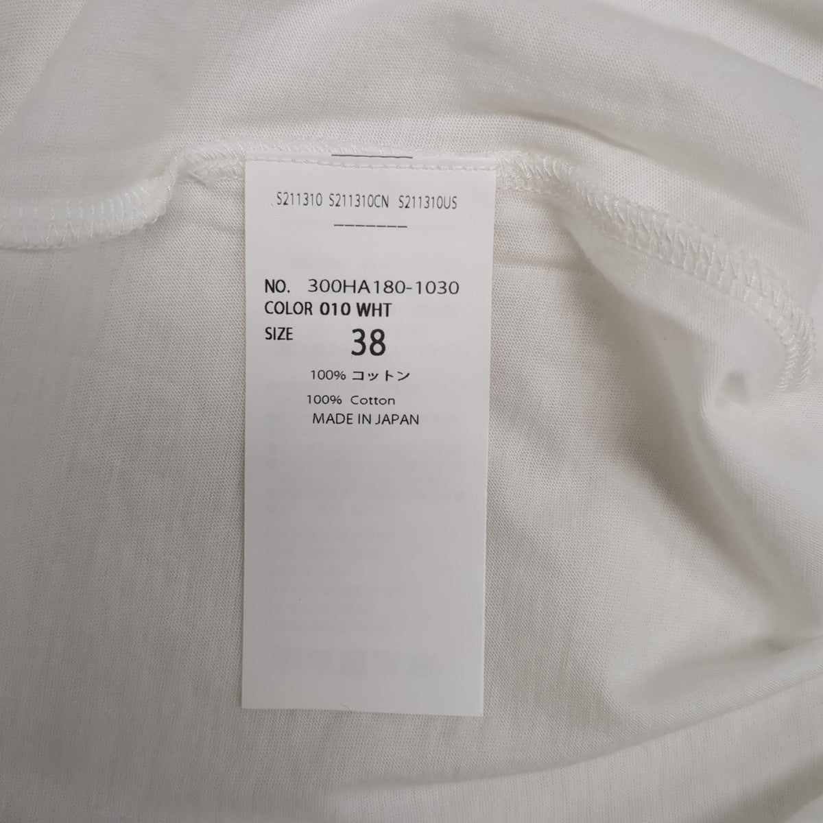 BASIC T-SHIRTTシャツ300HA180-1030