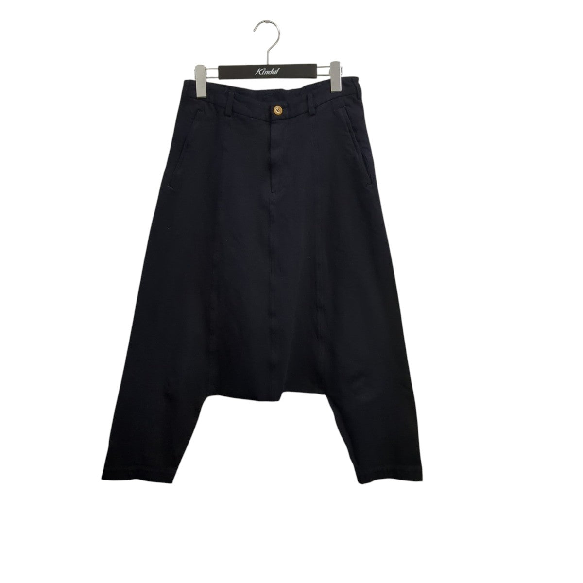 良品　コムデギャルソン　サルエルパンツ RU-P086　XS　ネイビー　濃紺 COMME des GARCONS COMME des GARCONS(コムデギャルソン
