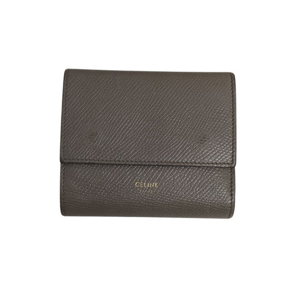 CELINE(セリーヌ) Small Trifold Wallet財布 グレージュ｜【公式