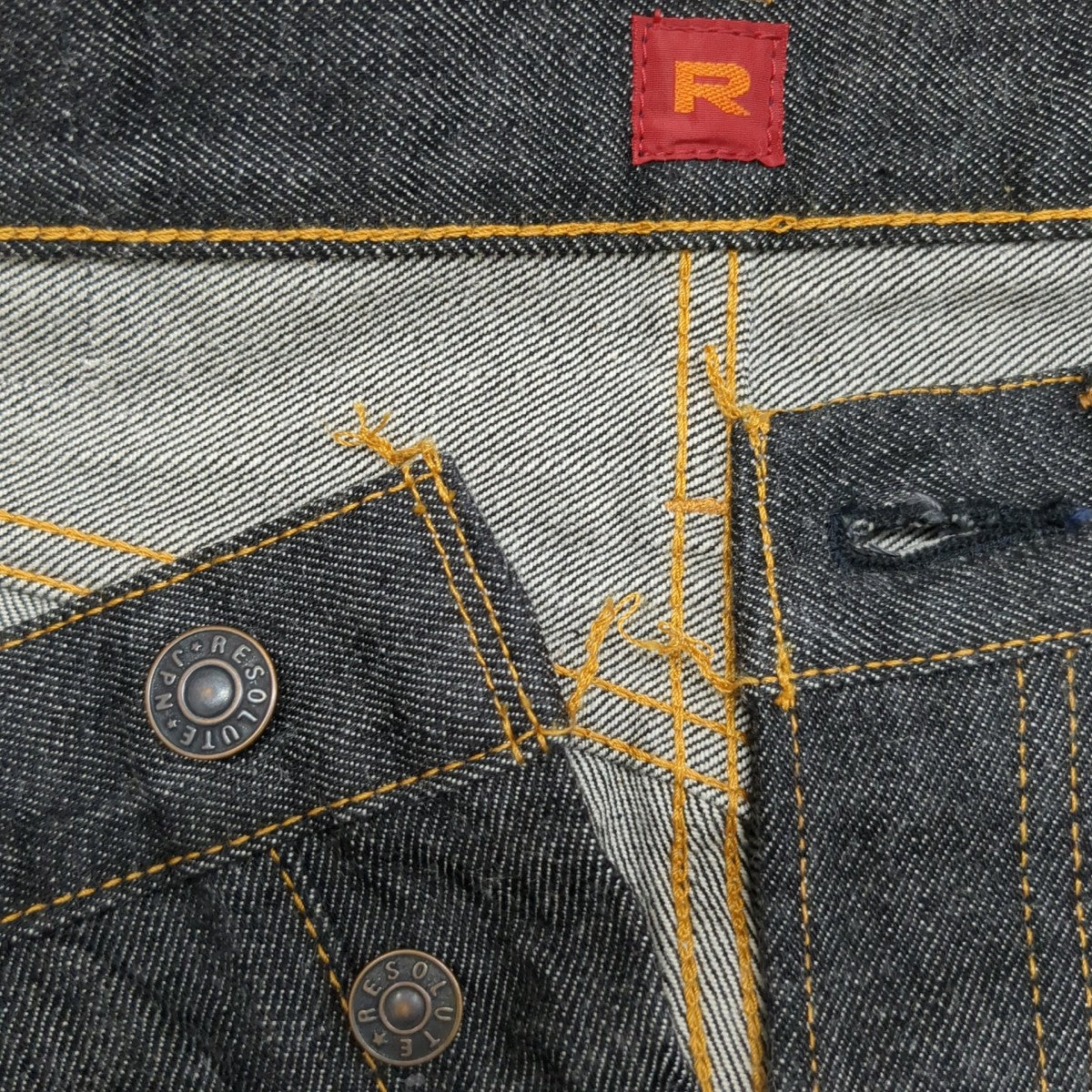 RESOLUTE デニムパンツ 古着・中古-7枚目のアイテム画像