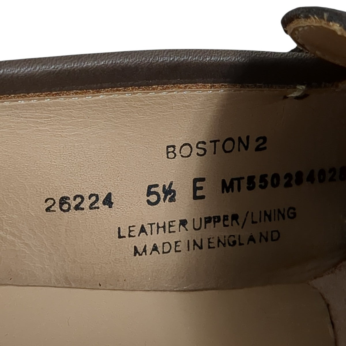 Crockett ＆ Jones BOSTON2ローファー 古着・中古-9枚目のアイテム画像