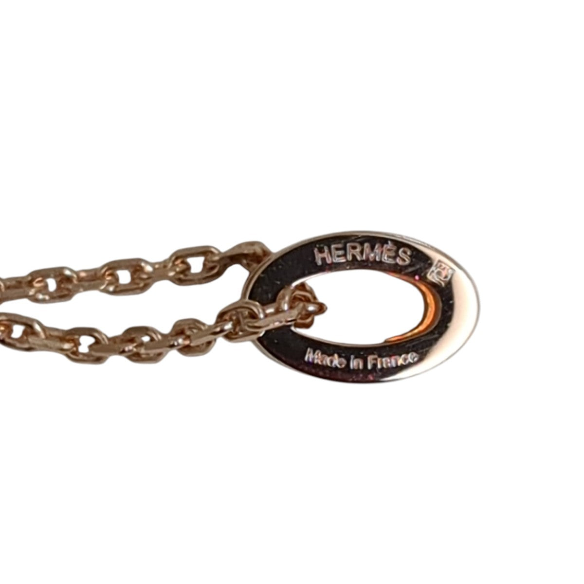 HERMES POP H Mini Splas’H Pendant Bronze DorネックレスH100073F0F5 古着・中古-5枚目のアイテム画像