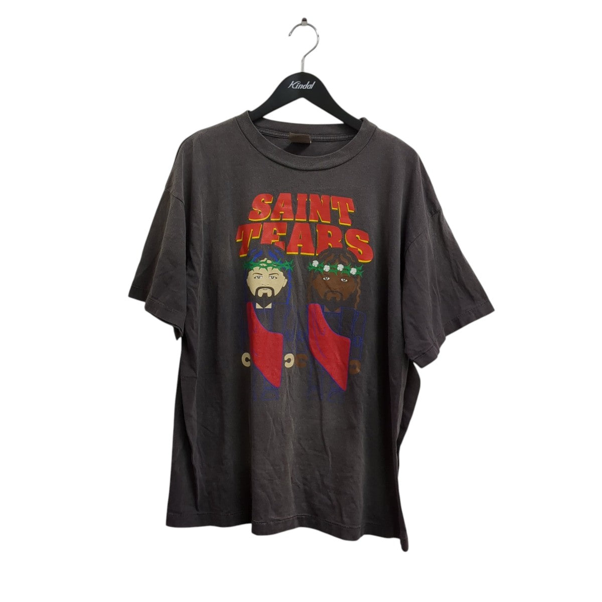 SAINT MICHAEL SS TEE PURPLELP FTシャツSM-S22-0000-063 古着・中古-1枚目のアイテム画像