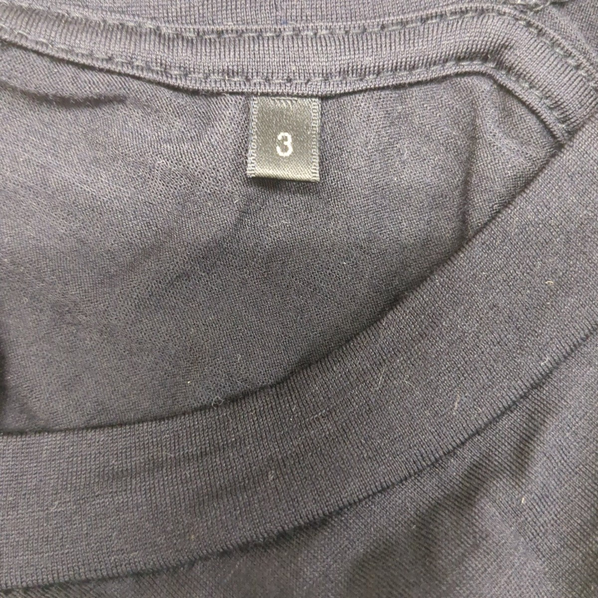 COMOLI サマーウール天竺 TシャツX01-05013 古着・中古-6枚目のアイテム画像