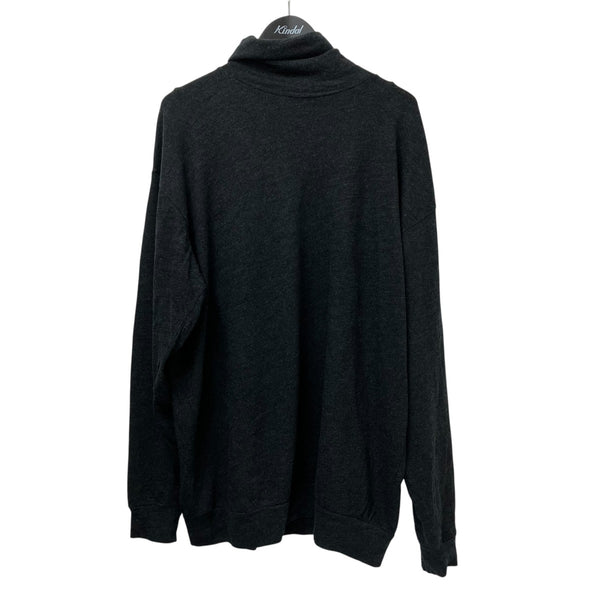 COMOLI(コモリ) ウール天竺 長袖タートルネックY03-05006 Y03-05006