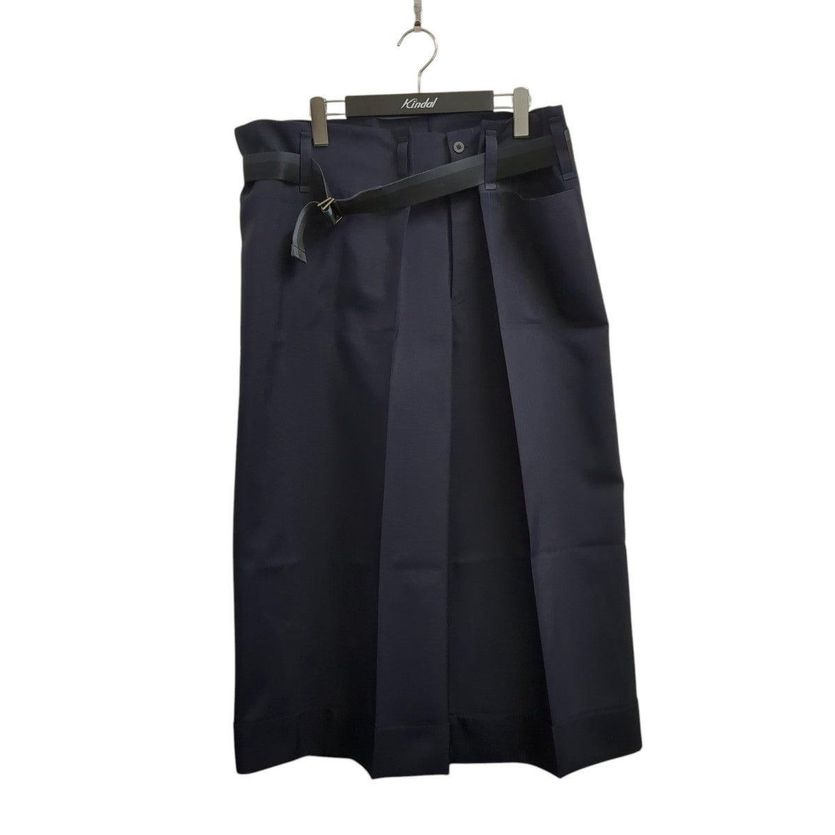 132 5． ISSEY MIYAKE ベルトパンツIL31FF339 古着・中古-1枚目のアイテム画像