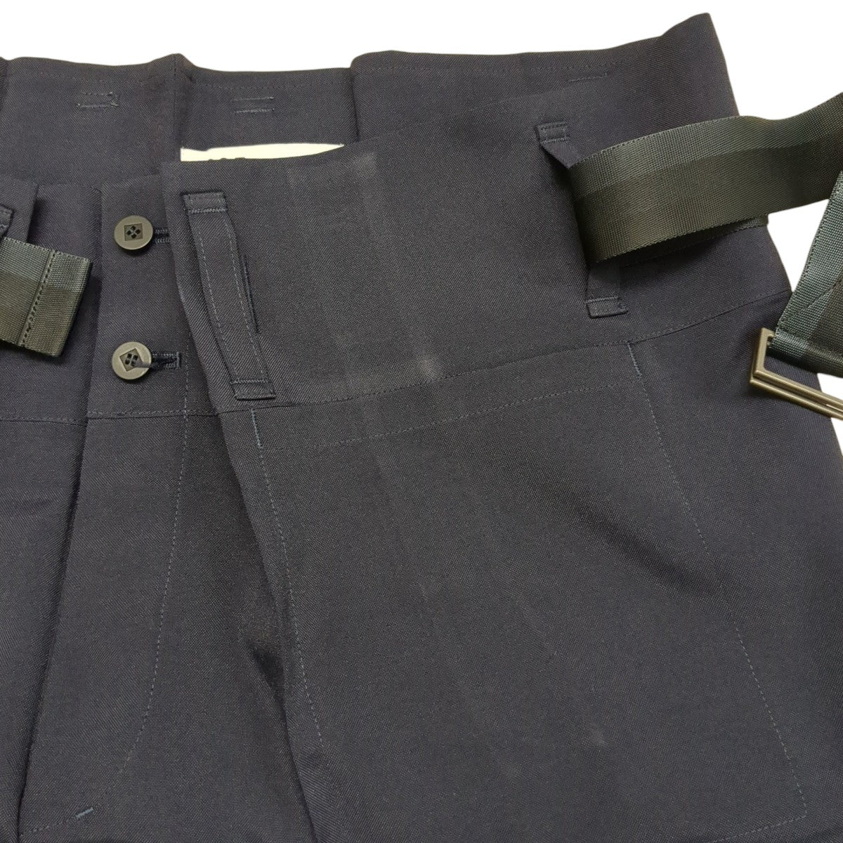 132 5． ISSEY MIYAKE ベルトパンツIL31FF339 古着・中古-7枚目のアイテム画像
