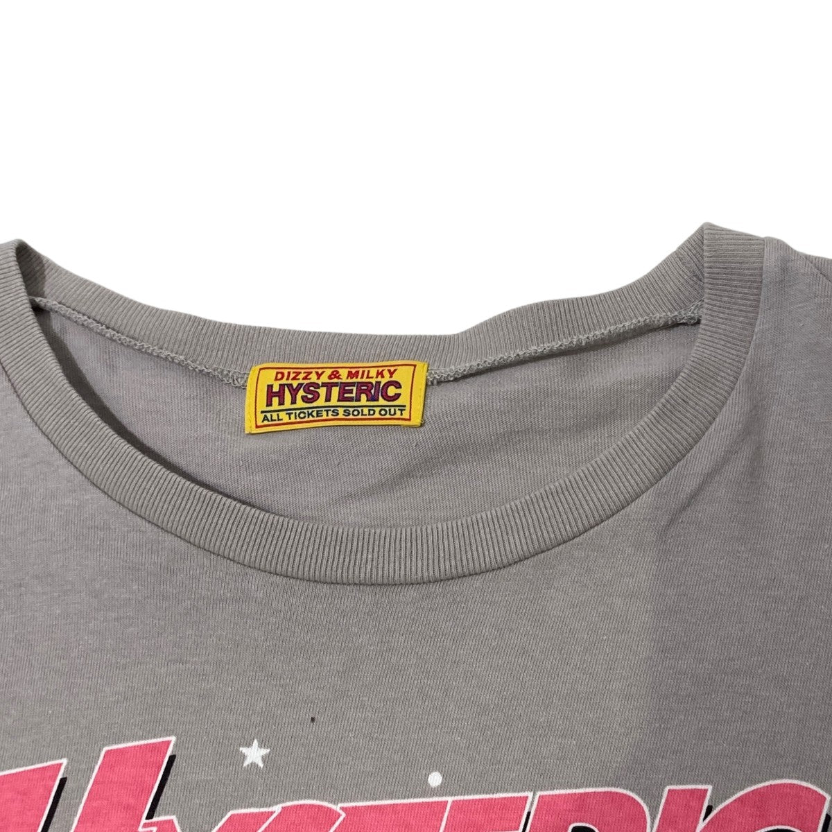 Hysteric Glamour THE PRETTIEST STARS オーバーサイズ長袖Tシャツ01253CL12 古着・中古-5枚目のアイテム画像