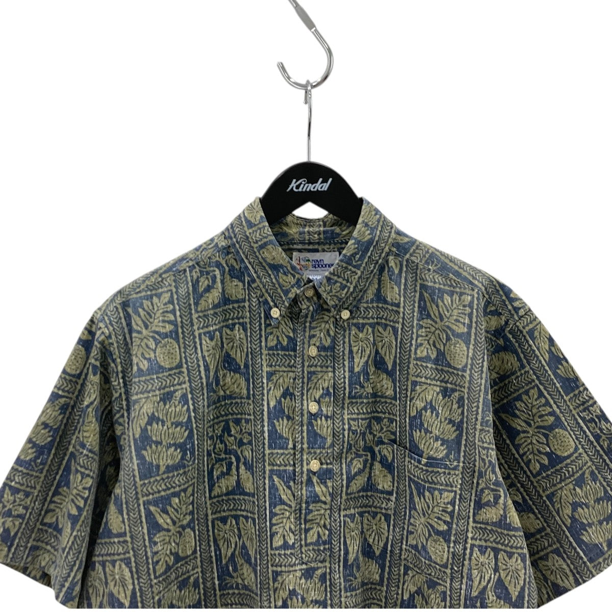 半袖シャツ／総柄シャツ／プルオーバーシャツ