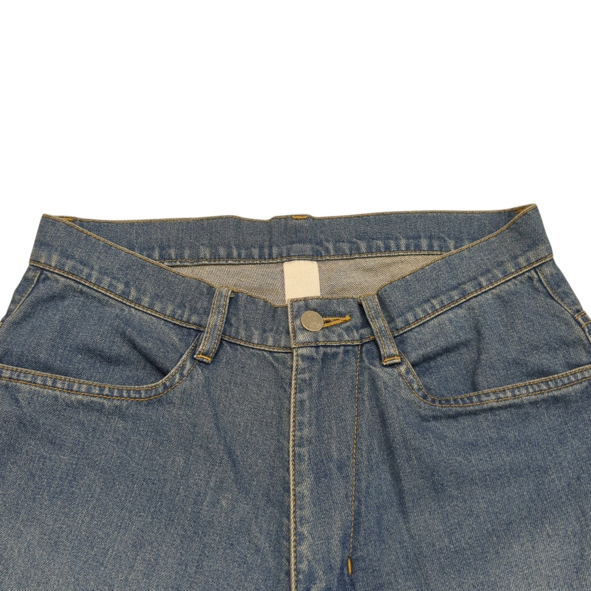11OZ デニム カットオフ バギートラウザーズデニムパンツVP42-303