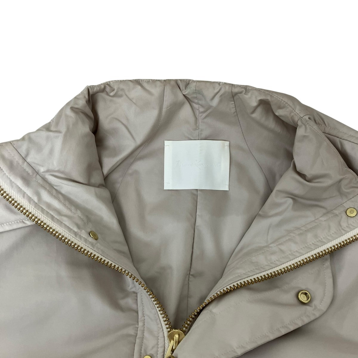 25SSCording Embroidery Collarless Flight JacketダウンジャケットMM25SS-JK011