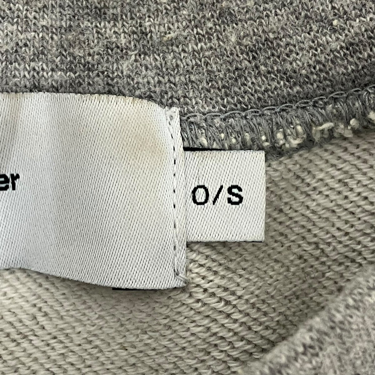 Ultra Compact Terry Crew Neck SweaterスウェットGM251-70142B