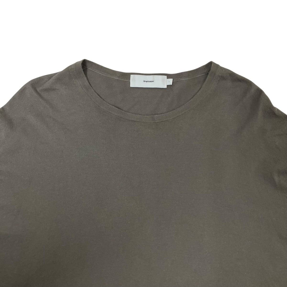 Suvin Cotton L／S Crew Neck KnitニットGU241-80192B