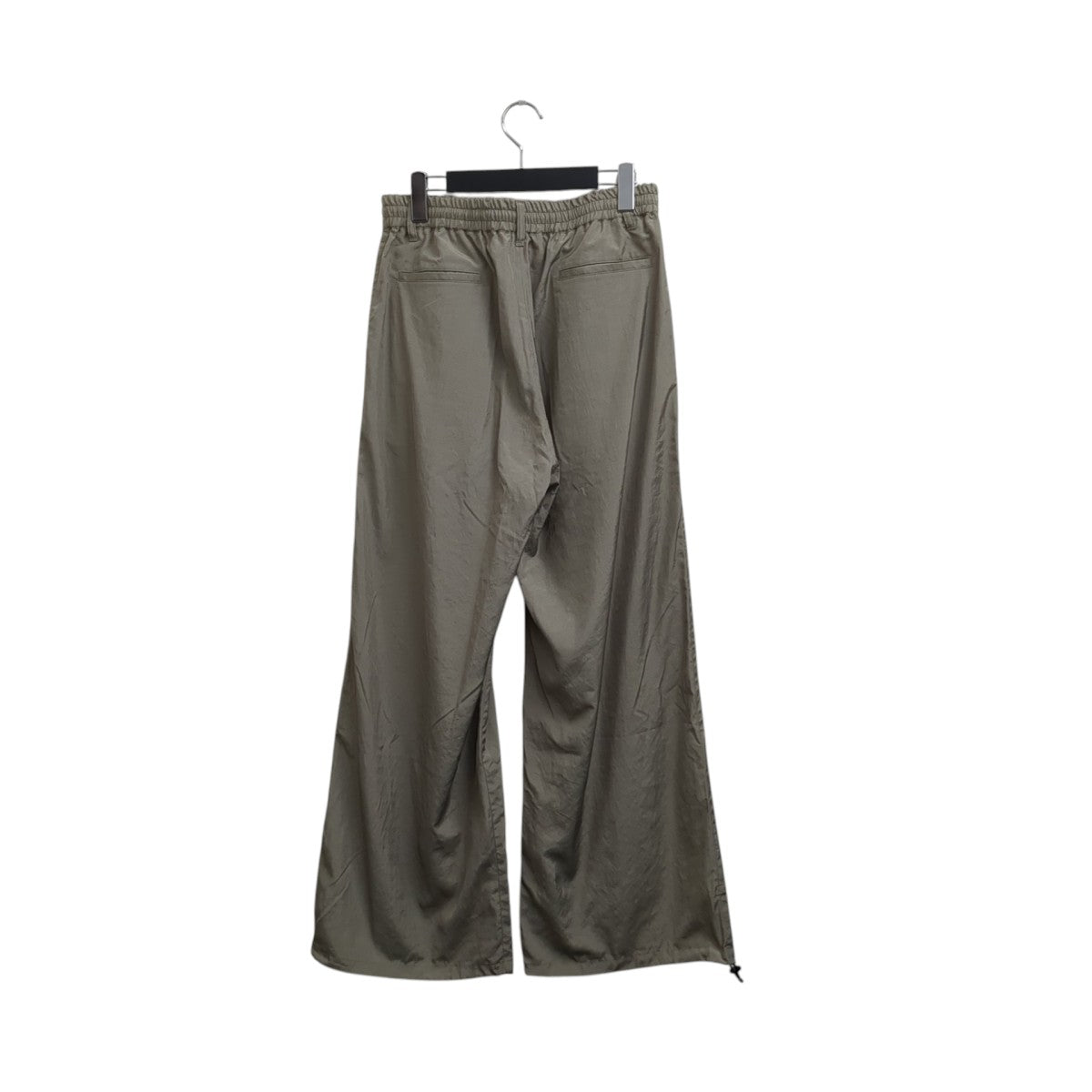 シルクナイロン製2プリーツイージーパンツパンツYK26SS01177P