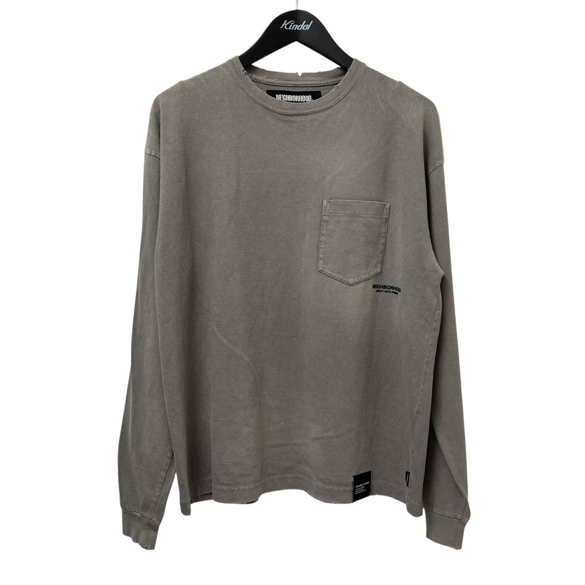 長袖Tシャツ242FPNH-CSM15 SAVAGE CREWNECK LS