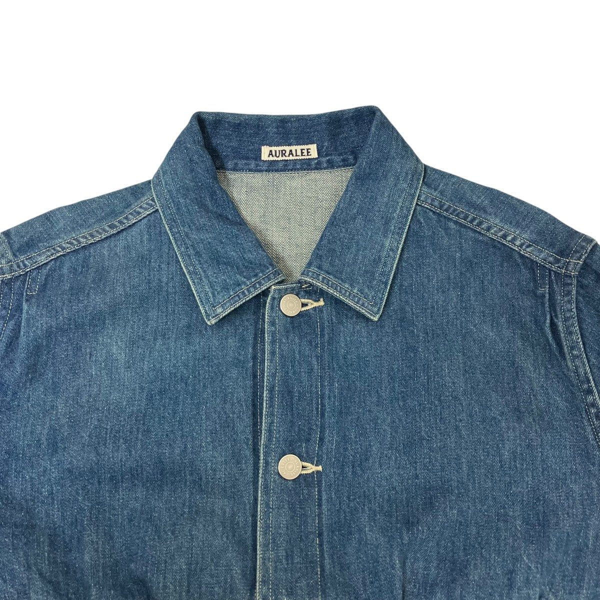 23SSSELVEDGE LIGHT DENIM BLOUSONデニムジャケットA22AB03SD