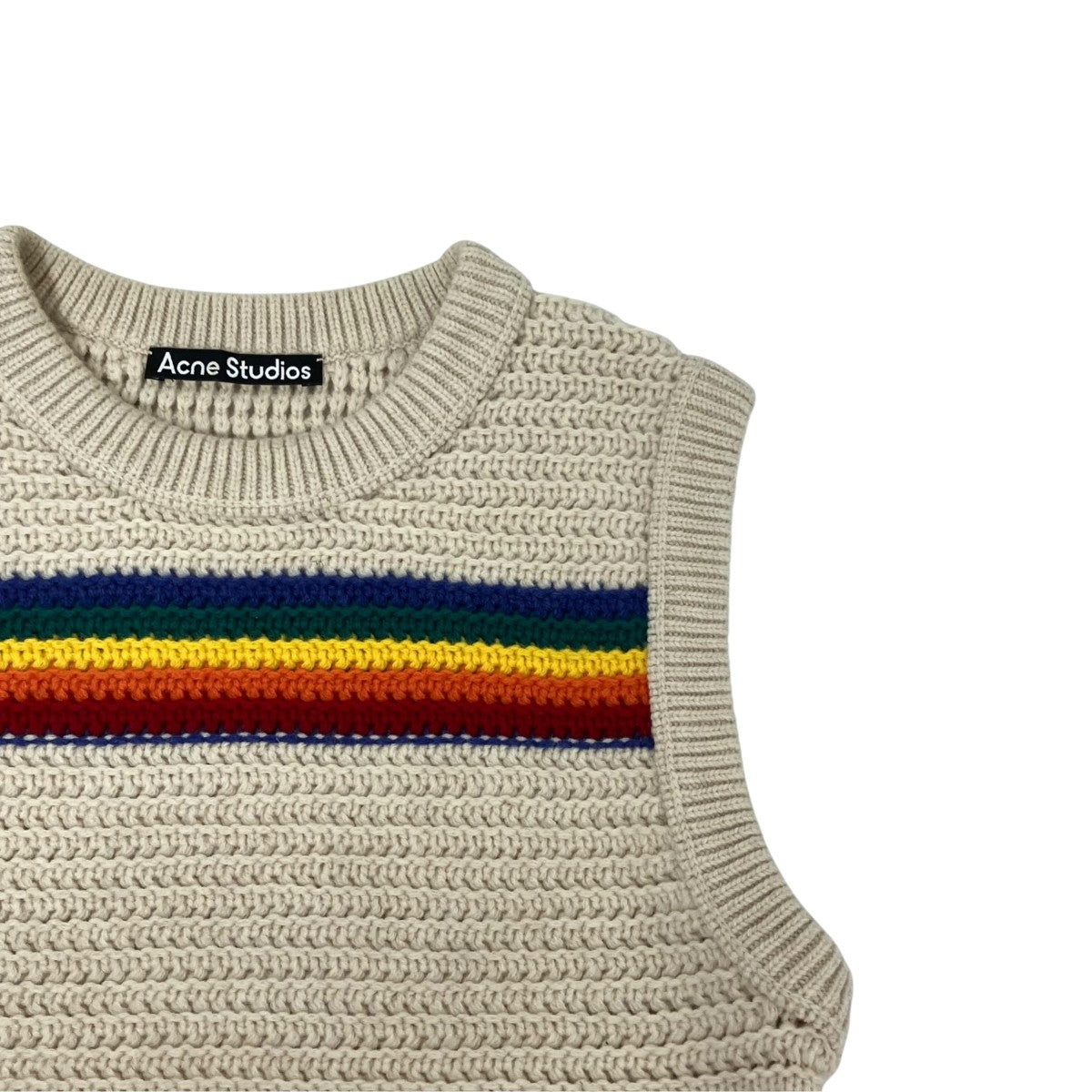 ACNE STUDIOS ベストFA-UX-KNIT000051 古着・中古-5枚目のアイテム画像