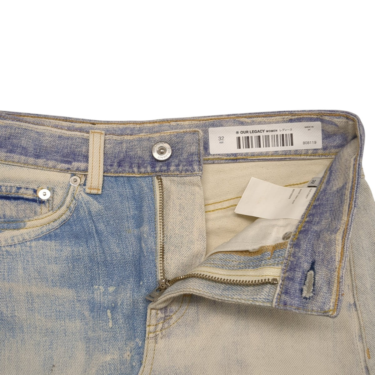 スカートW2215SDPB SHORT CRAFT SKIRT