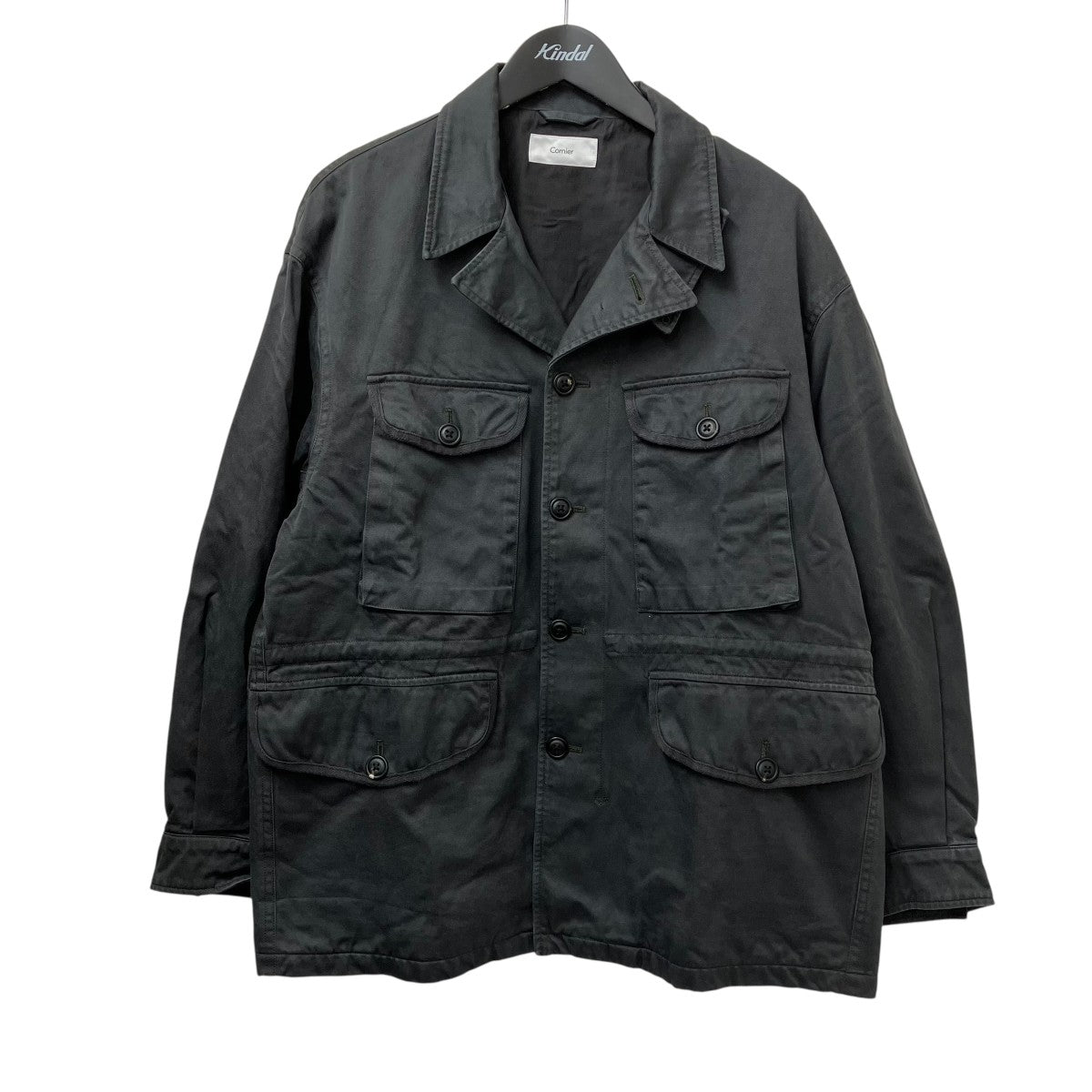 GARMENT DYED FINX ZIMBABWE COTTON TWILL M-43 FIELD JKTジャケット