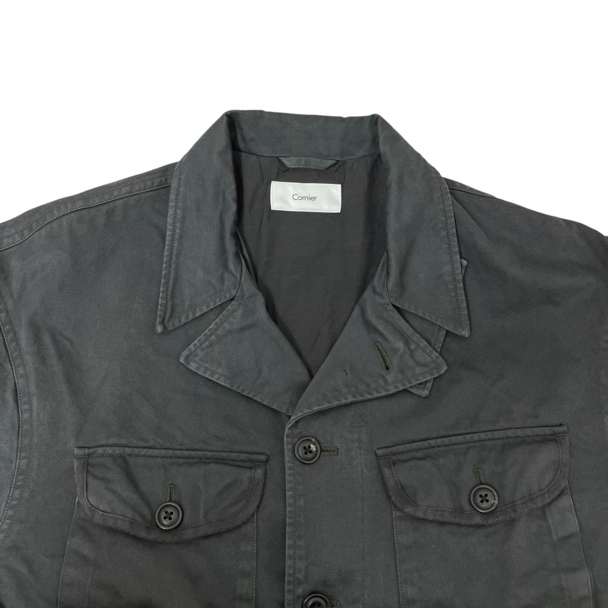 GARMENT DYED FINX ZIMBABWE COTTON TWILL M-43 FIELD JKTジャケット
